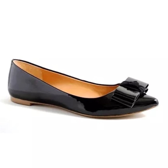 J. Crew Shoes - 💥FIRM💥J.Crew Emery Black Patent Leather Flats